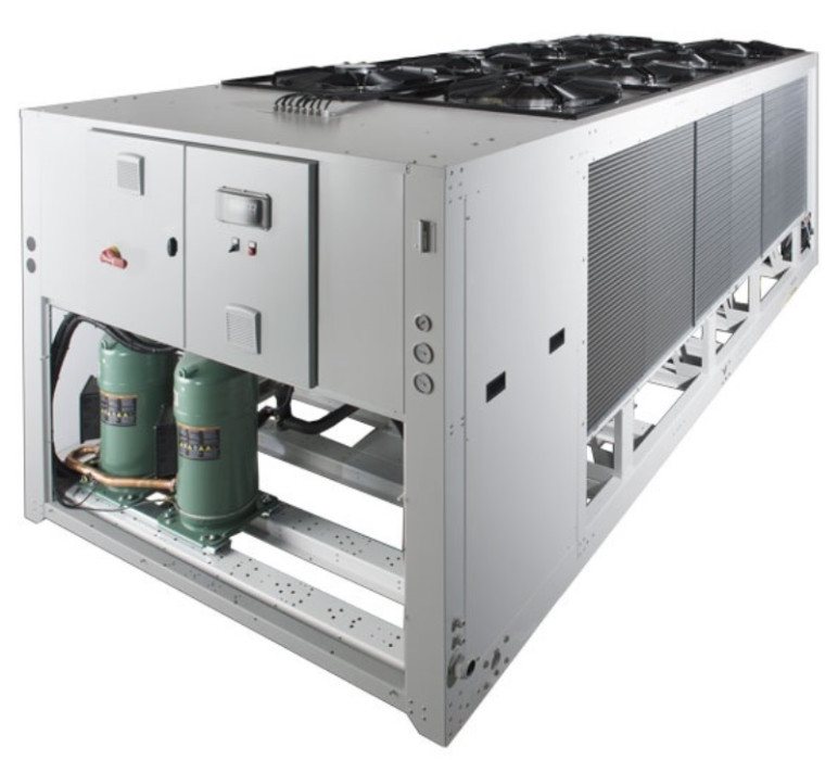 Chiller Friulair - CWB 450, chladiaci výkon 465 kW