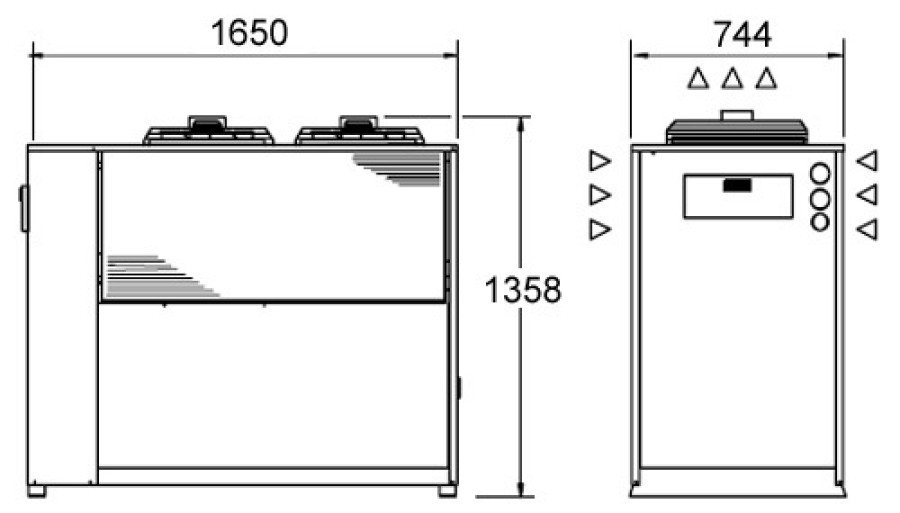 ICE 039 A, chladiaci výkon 38,2 kW – pohľad 2